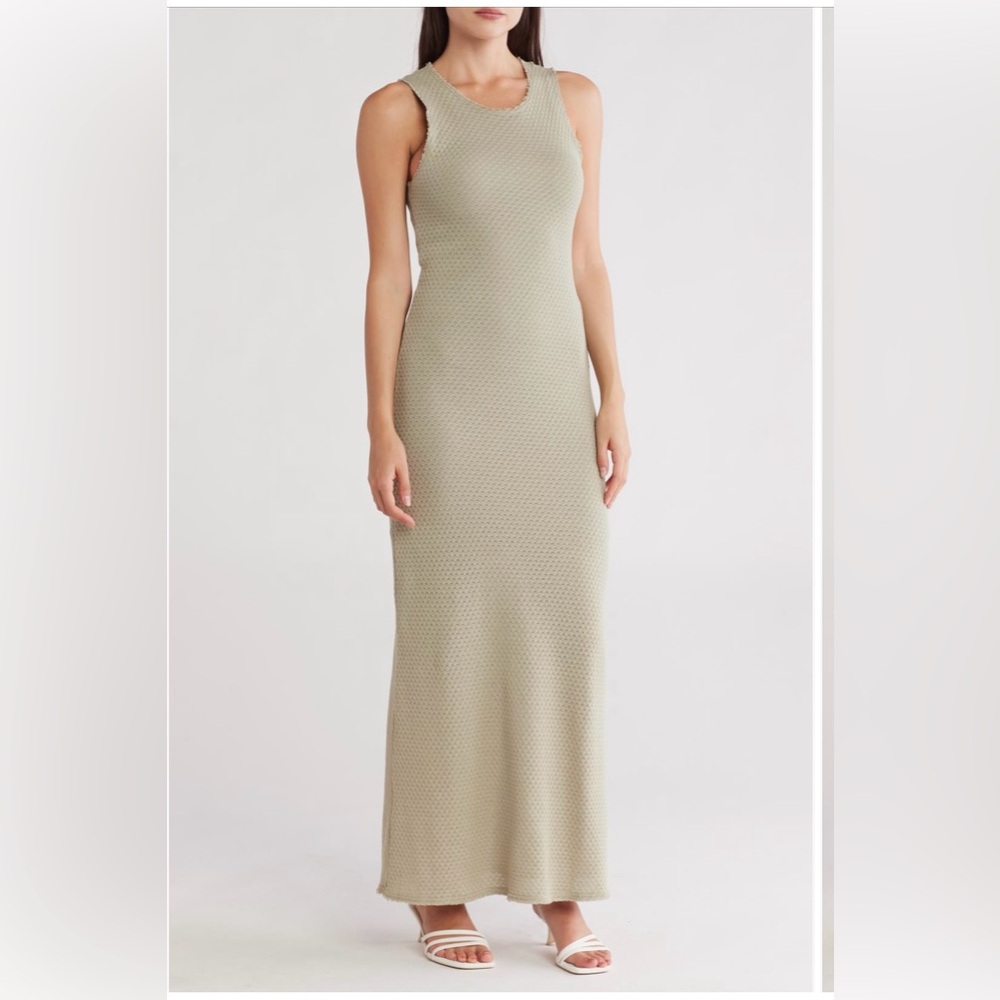 rag & bone Carine Texture Knit Maxi Dress